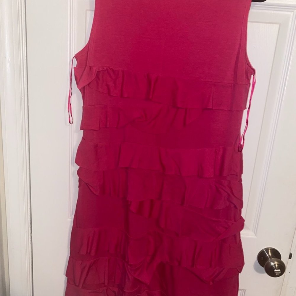 Pink- Stretch Dress - Picture 4 of 5